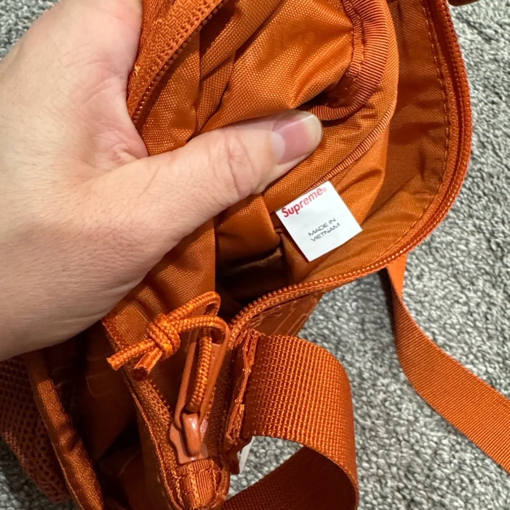 Supreme  Orange Messenger Bag